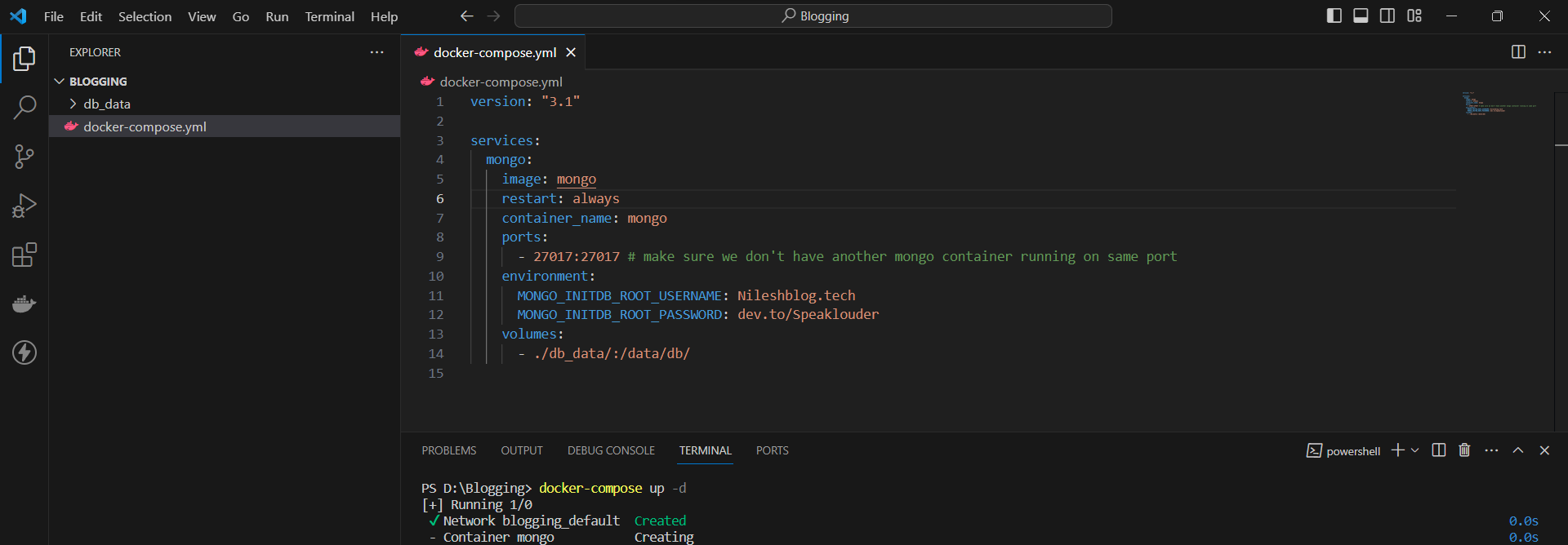 MongoDB on Your Local Machine Using Docker,Database management system, NoSQL database, Data storage, Containerization technology, Docker containerization, Development environment setup, Data persistence , Dockerized application , Container orchestration , DevOps tooling , Cloud-native applications , Data modeling , Document-oriented database , Scalability and performance,