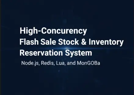 Designing a High-Concurrency Flash Sale Stock & Inventory Reservation System with Node.js, Redis, Lua, and MongoDB