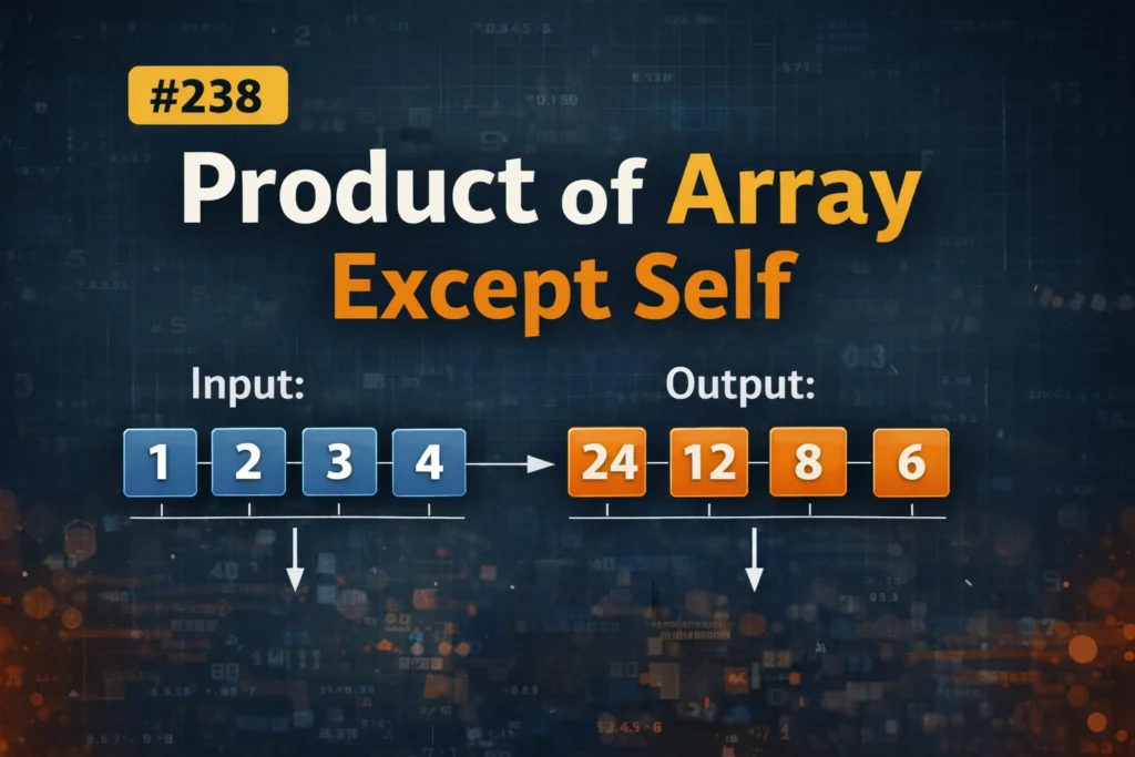 238. Product of Array Except Self