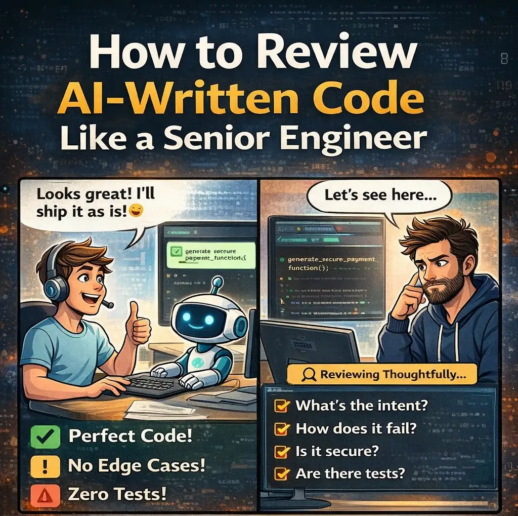 How to Review AI-Written Code Like a Senior Engineer