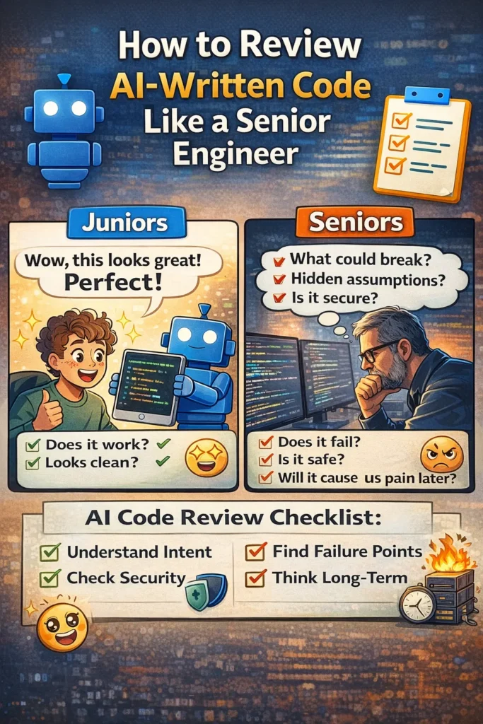 How to Review AI-Written Code Like a Senior Engineer