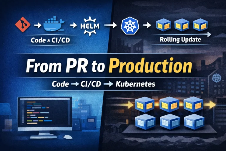 From PR to Production How Kubernetes Deployments Actually Work (Single Service + Microservices in the Real World)