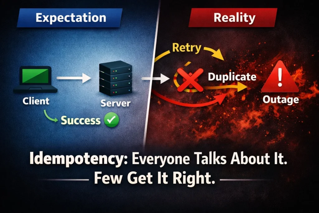 Idempotency Explained How to Design Safe APIs That Don’t Break in Production