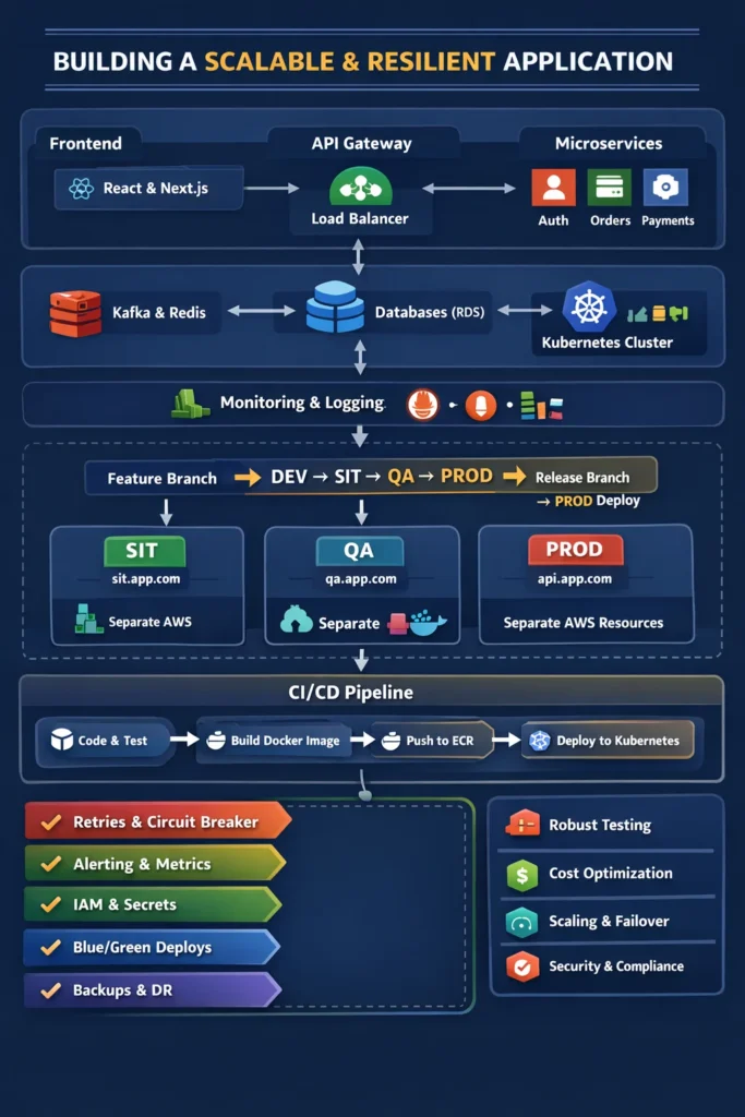 full for from Writting code to production