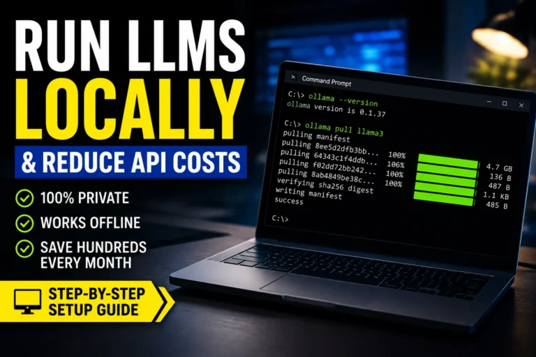 How to Run LLMs Locally and Reduce Claude/OpenAI API Costs