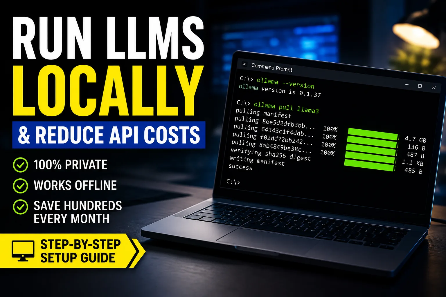 How to Run LLMs Locally and Reduce Claude/OpenAI API Costs