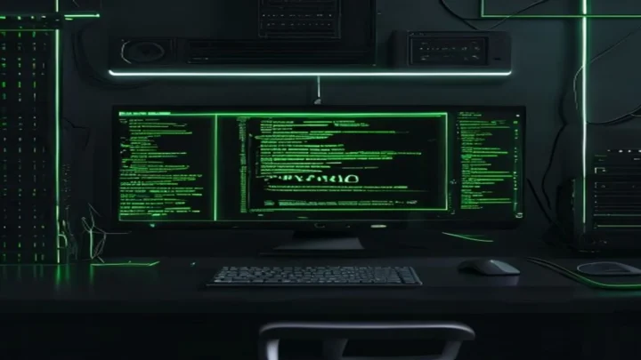 An illustration comparing BullMQ vs Bee-Queue vs Redis Queue for Node.js in 2026, featuring a dark developer terminal and neon green accents.