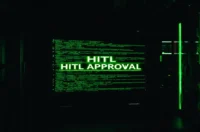 Dark developer‑styled cover image illustrating HITL approval workflows for ADK agents (2026 guide).