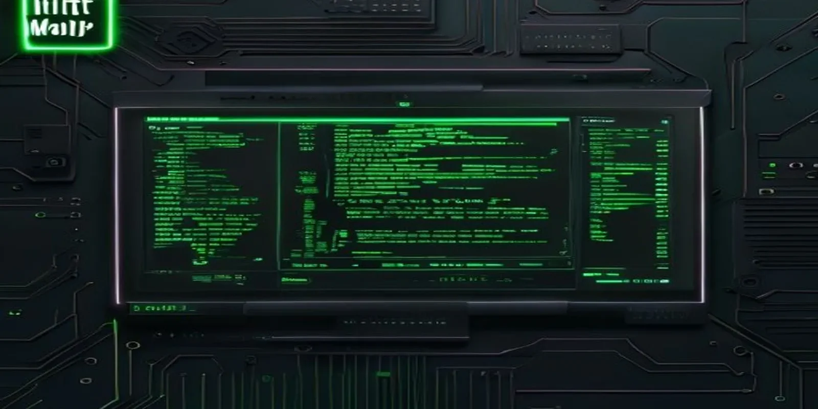A dark developer‑style cover image featuring a glowing terminal and the phrase “HITL WORKFLOW,” illustrating human‑in‑the‑loop AI workflows.