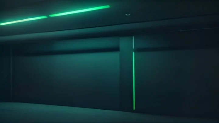 A dark‑mode developer scene with a glowing terminal and sleek hardware, highlighting the concept of GPU idle cuts.