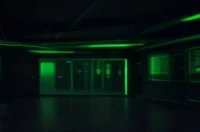 Illustration depicting an AI billing queue deadlock with a neon‑green glowing terminal and the phrase “QUEUE DEADLOCK”.
