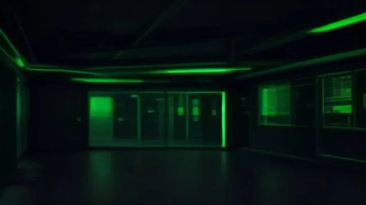 Illustration depicting an AI billing queue deadlock with a neon‑green glowing terminal and the phrase “QUEUE DEADLOCK”.