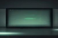 Dark developer workstation with a glowing terminal and neon‑green accents, featuring the bold label TOP FRAMEWORKS to illustrate the best Android frameworks of 2026.