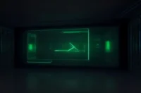 A dark‑mode developer scene featuring sleek hardware and a glowing terminal with the label “BULKHEAD PROTECTION,” illustrating the concept of bulkhead isolation for APIs.