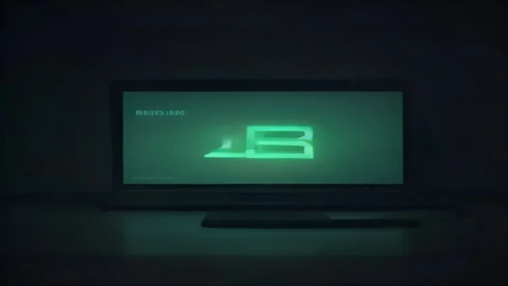 An illustration of a dark developer workspace with a glowing green terminal and faint neon‑green 3D asset wireframe, highlighting ChatGPT prompt chaining for 3D assets.