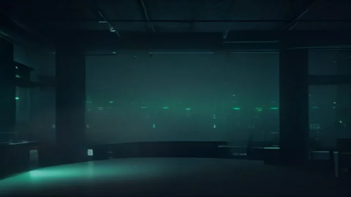 A dark‑mode developer illustration featuring a glowing terminal and sleek hardware with neon green accents, highlighting the phrase “FAST INDEXING” to represent database indexing strategies for speeding queries.