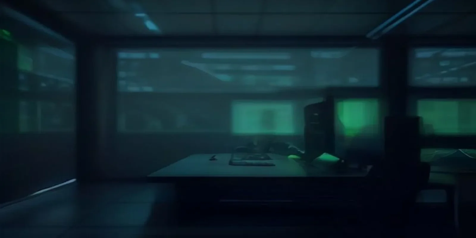 Cover image showing a dark developer environment with a glowing terminal and neon green accents, illustrating debugging Python memory leaks and featuring the label “MEMORY LEAK HUNT”.