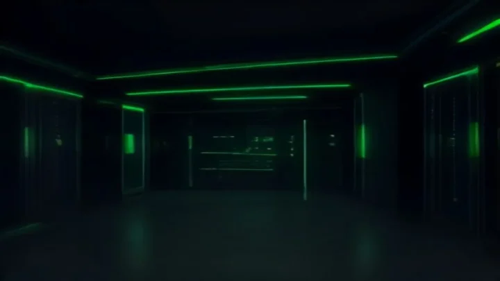 Dark developer workspace with a glowing terminal and neon‑green accents illustrating event‑driven architecture message loss tracing fixes 2026.