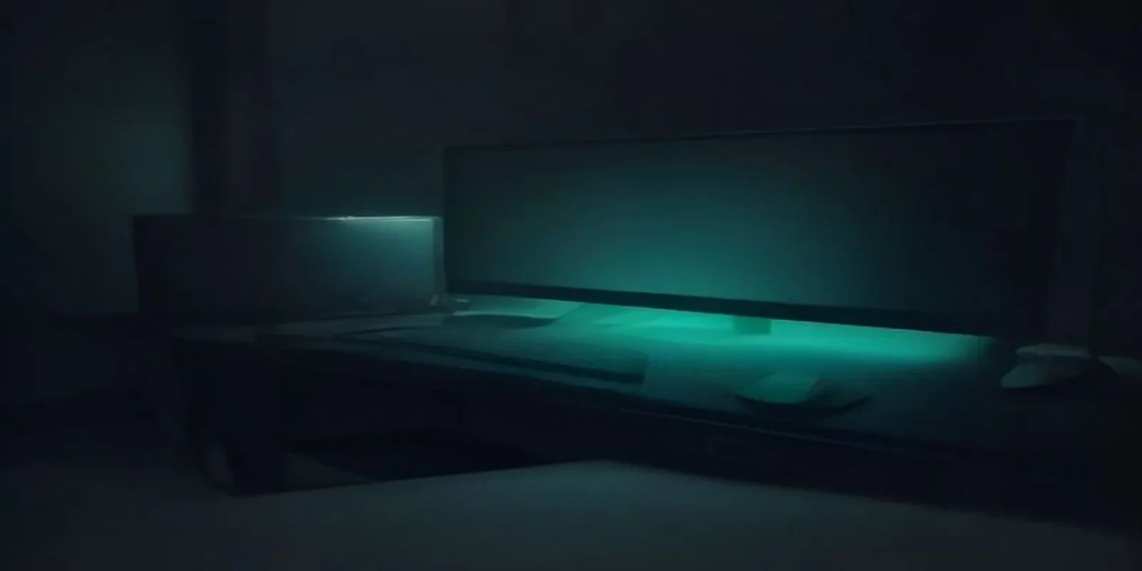 A dark‑mode developer workspace with a glowing green terminal and subtle AI circuit patterns, featuring the bold label “FLUTTER AI DI” centered over the scene.