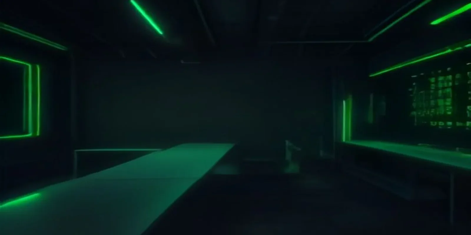 A dark developer workstation with a glowing green terminal and the phrase “AI SPEED HACKS,” illustrating Flutter Web AI Inference performance hacks.