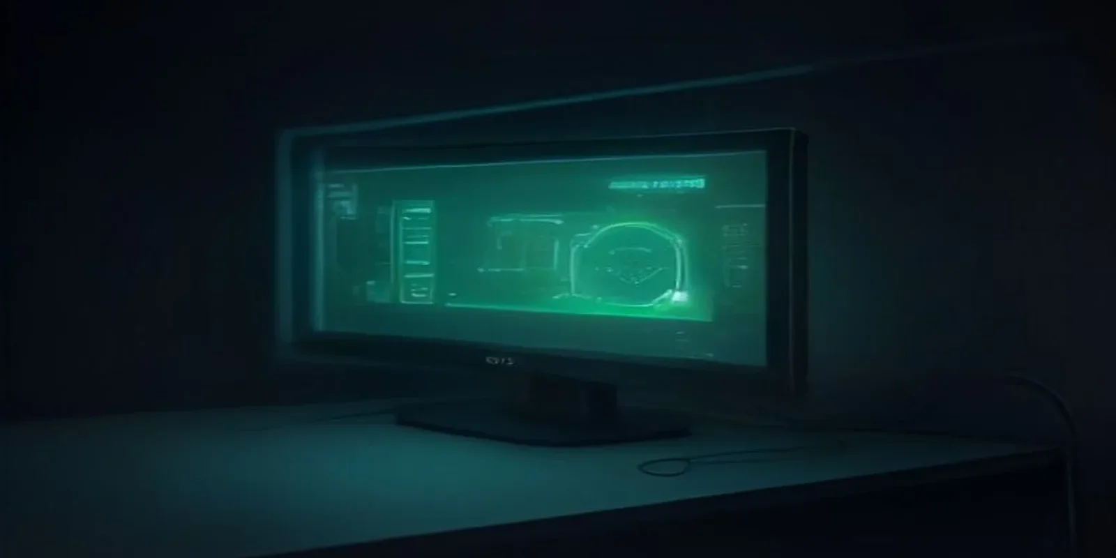 A dark‑mode developer workspace with a glowing terminal and green neon accents visualizing AI deployment tips for the Harness Agent Plugin.