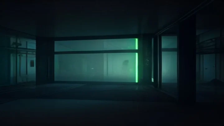 A dark‑mode developer scene depicting a glowing green terminal and sleek hardware, illustrating Instrument Go Services for AI Cost Attribution.