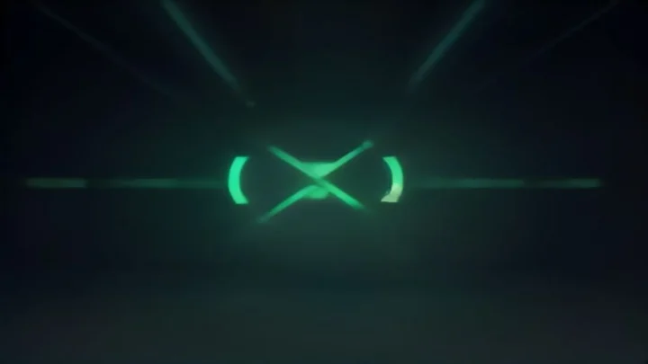 A dark‑mode developer workstation illustration highlighting the comparison of open‑weight vs API models with neon‑green accents and the label “COST PERFORMANCE”.