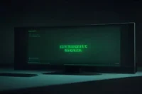 Illustrative dark‑mode scene depicting partial billing failures in AI workflows with a glowing terminal and neon green accents.