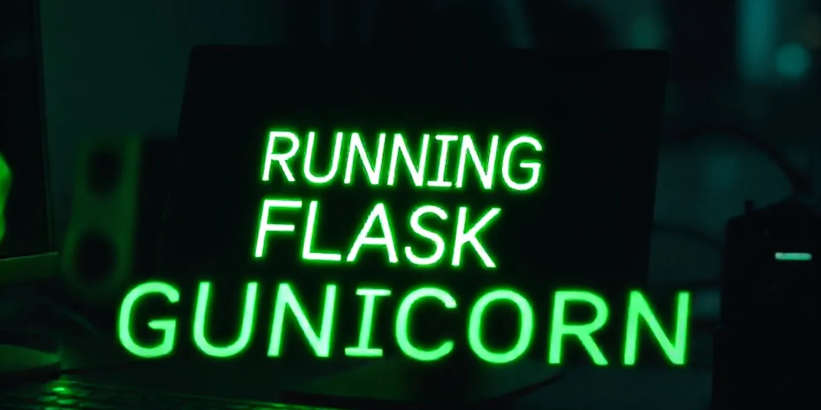 Cover illustration for an article about Running Flask with Gunicorn and Nginx