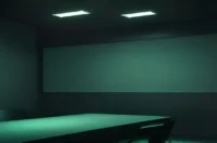 A dark‑mode developer scene illustrating Serverless vs Kubernetes decision rules for 2026 automation, featuring a glowing terminal, sleek hardware and neon green accents.
