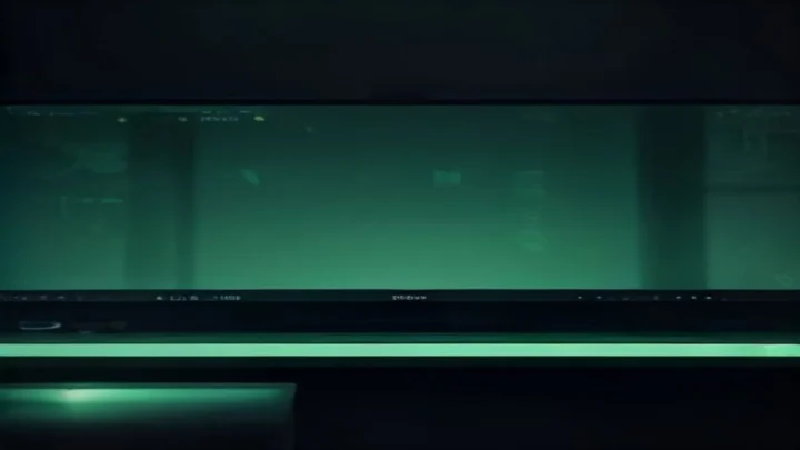 A dark‑mode developer workstation with a glowing green terminal and the phrase “RENDER LAG FIX”, visualizing Timeswauer3D Rendering Lag.