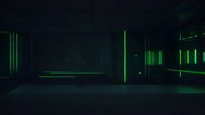Dark‑mode developer scene with a glowing terminal and neon green accents visualizing the Usage‑Metered Billing API for Claude Proxy.