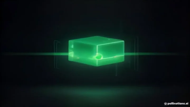 A dark-themed blog cover featuring glowing green 3D icons and the text AI CALLING, illustrating a guide on AI calling agents infrastructure.