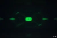 A dark-themed digital illustration of a glowing green circuit breaker switch on a motherboard with the text Circuit Breaker displayed in the center.