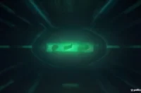 A futuristic dark-mode server visualization with glowing green nodes representing the architecture of distributed locking for AI agents.