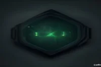 A dark-mode 3D visualization of a stateful workflow engine with glowing green nodes and connecting lines.