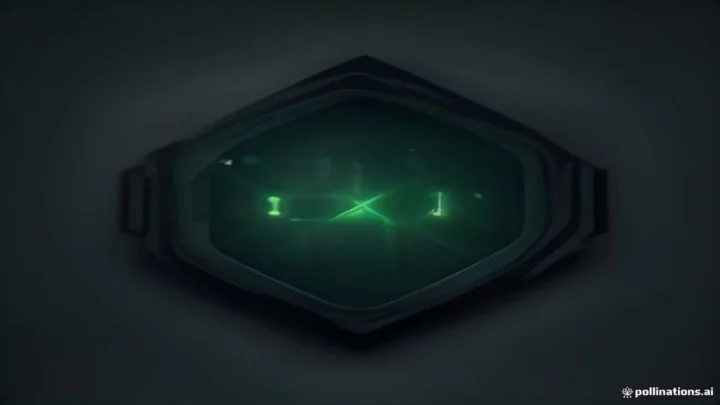 A dark-mode 3D visualization of a stateful workflow engine with glowing green nodes and connecting lines.