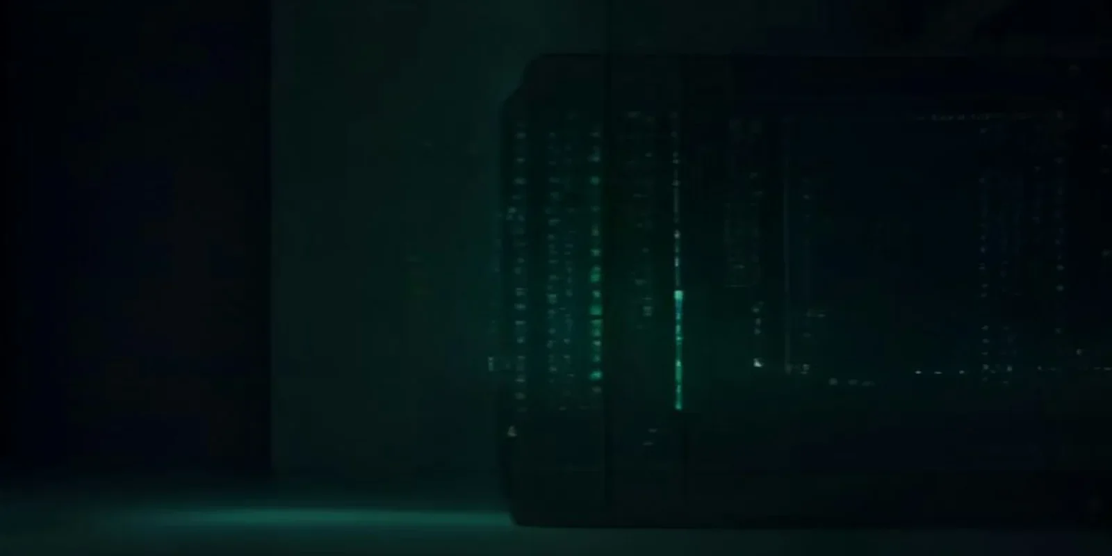 Glowing green text "RATE LIMITING" floats over a dark terminal background with subtle neon code accents.