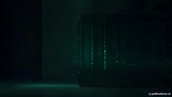 Glowing green text "RATE LIMITING" floats over a dark terminal background with subtle neon code accents.