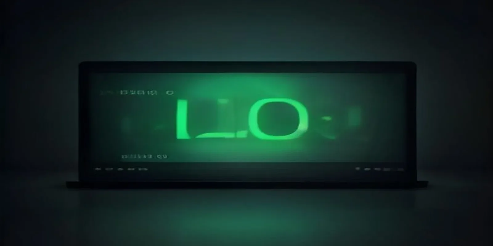 A dark‑mode developer workstation with a glowing green terminal and subtle neon circuit accents, highlighting the “VOICE SHOWDOWN” benchmark of 2026 voice automation.