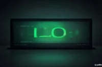 A dark‑mode developer workstation with a glowing green terminal and subtle neon circuit accents, highlighting the “VOICE SHOWDOWN” benchmark of 2026 voice automation.