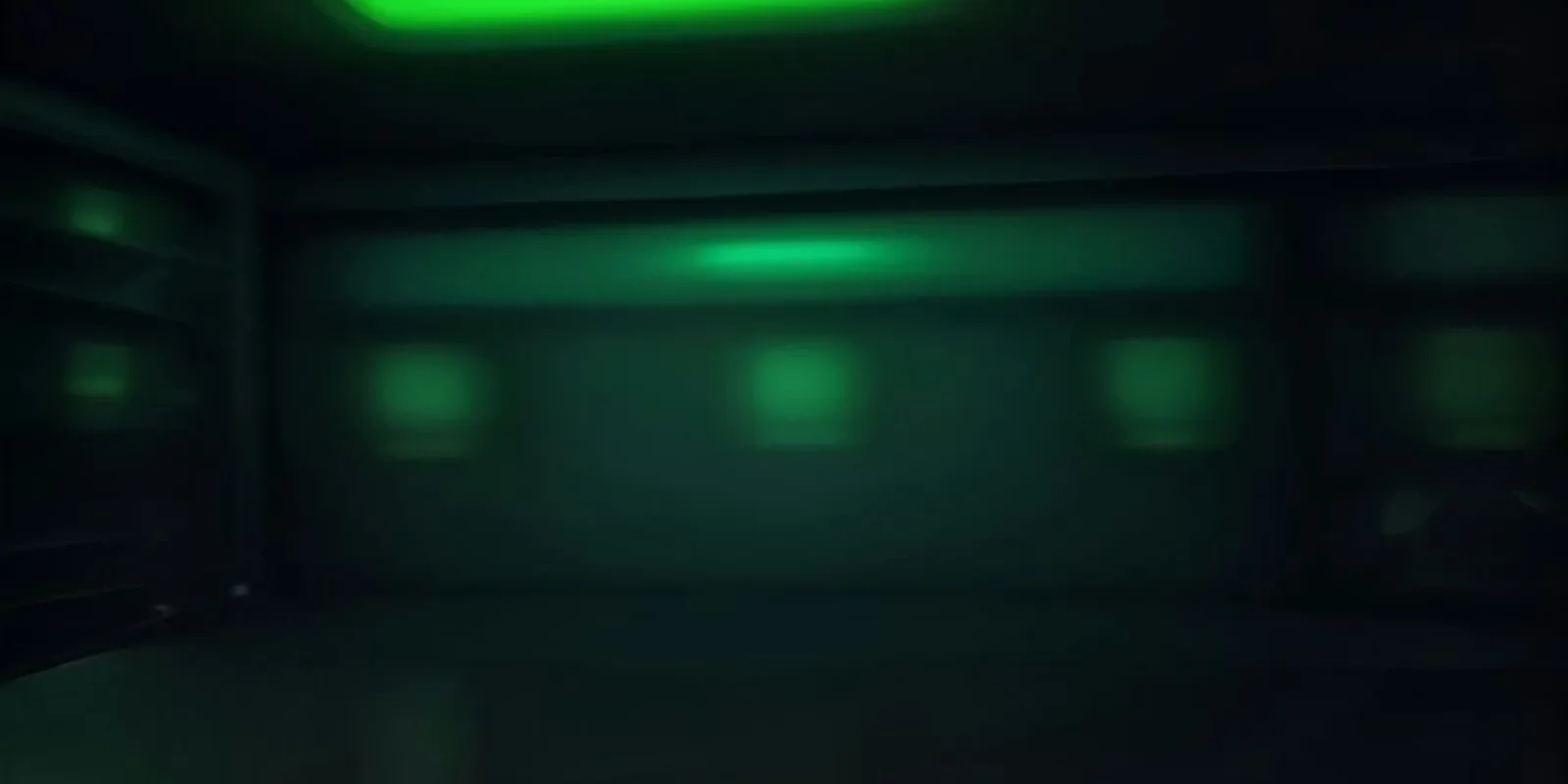 Green glowing text "CACHE EVICTION" over dark server hardware with neon terminal reflections.