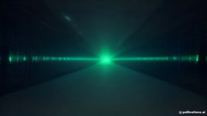 Dark tech background with glowing green data nodes and bold text reading "REDIS RATE LIMITS".
